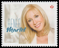 Renee Martel - WA Canada Postage Stamp | Canadian Country Artists