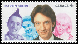 Martin Short - WA Canada Postage Stamp | Great Canadian Comedians