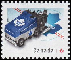 NHL® Zamboni® - Toronto Maple Leafs - WA Canada Postage Stamp | NHL Zambonis