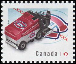NHL® Zamboni® - Montreal Canadiens - WA Canada Postage Stamp | NHL Zambonis