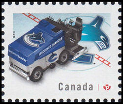 NHL® Zamboni® - Vancouver Canucks - WA Canada Postage Stamp | NHL Zambonis