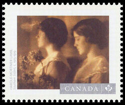"Southam Sisters" By Harold Mortimer-Lamb - WA Canada Postage Stamp | Canadian Photography