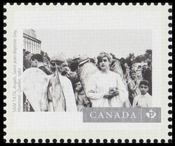 "Angels, Saint-Jean-Baptiste Day" By Sam Tata - WA Canada Postage Stamp | Canadian Photography