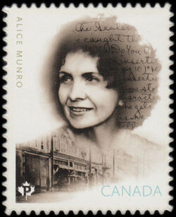 Alice Munro - Quarterly Pack Die Cut Canada Postage Stamp