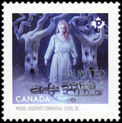 Marie-Josephte Corriveau - WA Canada Postage Stamp | Haunted Canada