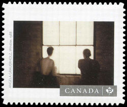 "Window" By Angela Grauerholz (1988) - Quarterly Pack Die Cut Canada Postage Stamp | Canadian Photography