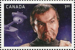 Commander Kor - Star Trek - WA Canada Postage Stamp | Star Trek
