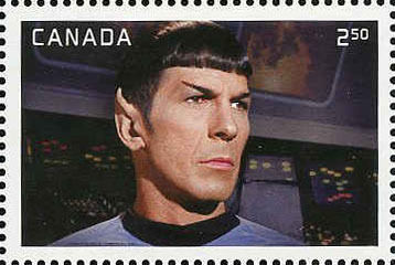 Commander Spock - Star Trek - Canada Postage Stamp | Star Trek
