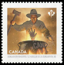 The Dungarvon Whooper - Renous, New Brunswick - WA Canada Postage Stamp | Haunted Canada