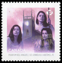 The Phantom Bell Ringers Of The Kirk Of St. James - Charlottetown - WA Canada Postage Stamp | Haunted Canada