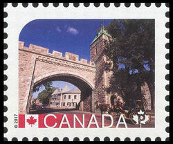 Historic District Of Old Quebec - UNESCO World Heritage Site - WA Canada Postage Stamp | UNESCO World Heritage Sites in Canada