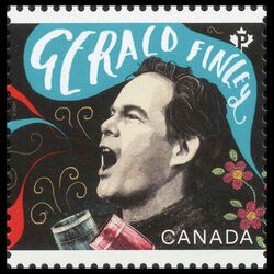 Bass-baritone Gerald Finley - Canadian Opera - WA Canada Postage Stamp | Canadian Opera