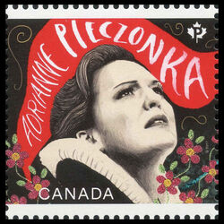 Soprano Adrianne Pieczonka - Canadian Opera - WA Canada Postage Stamp | Canadian Opera