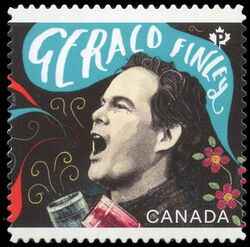 Bass-baritone Gerald Finley - Canadian Opera - Quarterly Pack Die Cut Canada Postage Stamp | Canadian Opera