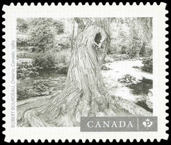 "Ontario, Canada, 1989" - Robert Bourdeau - Quarterly Pack Die Cut Canada Postage Stamp | Canadian Photography