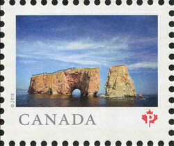 Parc National De L'lle-Bonaventure-et-du-Rocher-Perce (QC) - WA Canada Postage Stamp | From Far and Wide