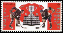 Memorial Cup - Quarterly Pack Die Cut Canada Postage Stamp