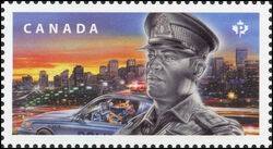 Police Officers - WA Canada Postage Stamp | Emergency Responders