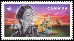 Paramedics - Quarterly Pack Die Cut Canada Postage Stamp | Emergency Responders