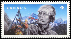 Search And Rescue Experts - Quarterly Pack Die Cut Canada Postage Stamp | Emergency Responders