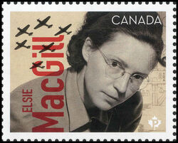 Elsie MacGill - WA Canada Postage Stamp | Canadians in Flight