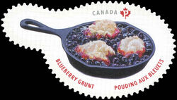 Blueberry Grunt - Quarterly Pack Die Cut Canada Postage Stamp | Sweet Canada