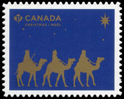 The Magi - Christmas 2019 - Quarterly Pack Die Cut Canada Postage Stamp