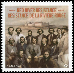 Red River Resistance - 1869-2019 - Quarterly Pack Die Cut Canada Postage Stamp