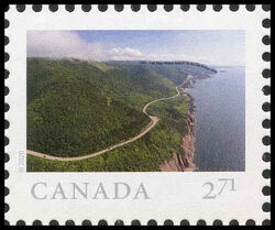 Cabot Trail, Cape Breton Island - Nova Scotia - WA Canada Postage Stamp