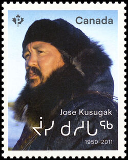 Jose Kusugak - WA Canada Postage Stamp | Indigenous Leaders