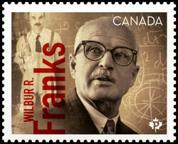 Wilbur Rounding Franks - WA Canada Postage Stamp | Canadians in Flight