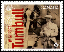 Wallace Rupert Turnbull - WA Canada Postage Stamp | Canadians in Flight