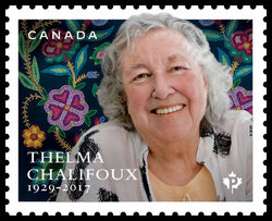 Thelma Chalifoux - WA Canada Postage Stamp | Indigenous Leaders
