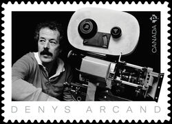 Denys Arcand - Quarterly Pack Die Cut Canada Postage Stamp
