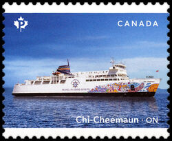 Chi-Cheemaun - WA Canada Postage Stamp | Ferries
