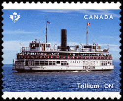 Trillium - WA Canada Postage Stamp | Ferries