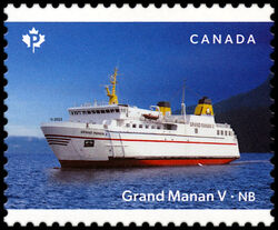 Grand Manan V - WA Canada Postage Stamp | Ferries