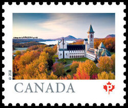 Abbaye De Saint-Benoît-du-Lac - QC - WA Canada Postage Stamp