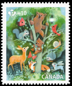 Community Foundation 2020 - Quarterly Pack Die Cut Canada Postage Stamp