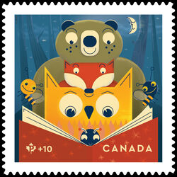 Canada Post Community Foundation - 2023 - Quarterly Pack Die Cut Canada Postage Stamp