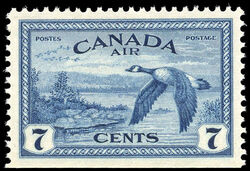 Canada Geese Near Sudbury, Ontario, Air - Booklet Single Canada Postage Stamp