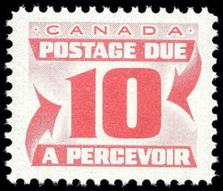 Centennial Postage Due - Number 10 - First Issue - Very DF Canada Postage Stamp | Postage Due