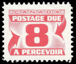Centennial Postage Due - Number 8 - Third Issue - LF Canada Postage Stamp | Postage Due