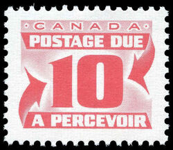 Centennial Postage Due - Number 10 - Second Issue Canada Postage Stamp | Postage Due