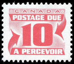 Centennial Postage Due - Number 10 - Fourth Issue - DF Canada Postage Stamp | Postage Due