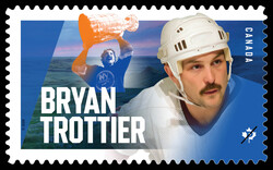 Bryan Trottier Canada Postage Stamp | Indigenous Leaders