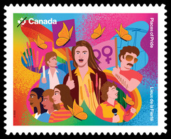 Metamorphosis Canada Postage Stamp | Places of Pride