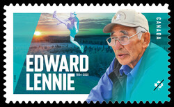 Edward Lennie Canada Postage Stamp | Indigenous Leaders